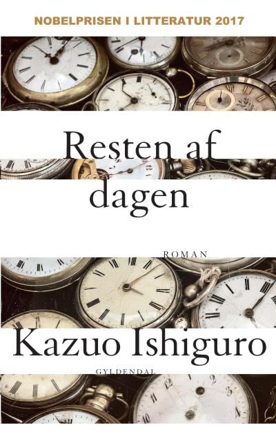 Resten af dagen – omslag til lydbogen af Kazuo Ishiguro
