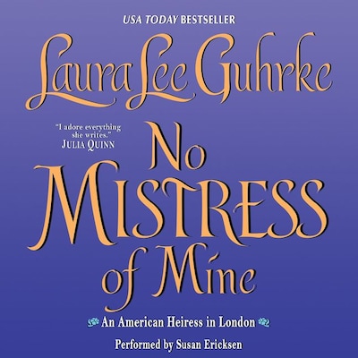No Mistress of Mine