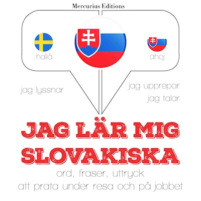 Jag lär mig Slovakiska – omslag till ljudboken av JM Gardner