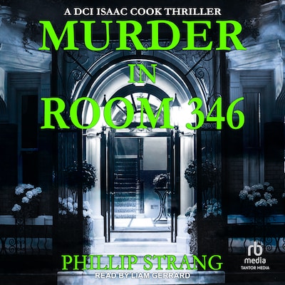 Murder in Room 346 – omslag til lydbogen af Phillip Strang
