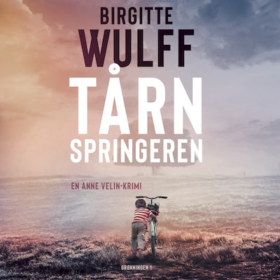 Tårnspringeren – omslag til lydbogen af Birgitte Wulff