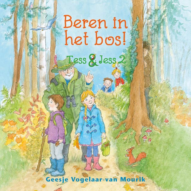 Beren in het bos! – omslag van het luisterboek van Geesje Vogelaar- van Mourik