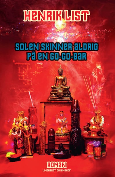 Solen skinner aldrig på en go-go-bar – omslag til lydbogen af Henrik List