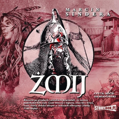 Żmij – okładka audiobooka, autor Marcin Sindera