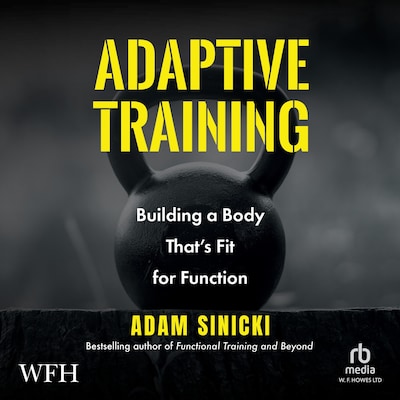 Adaptive Training – omslag til lydbogen af Adam Sinicki