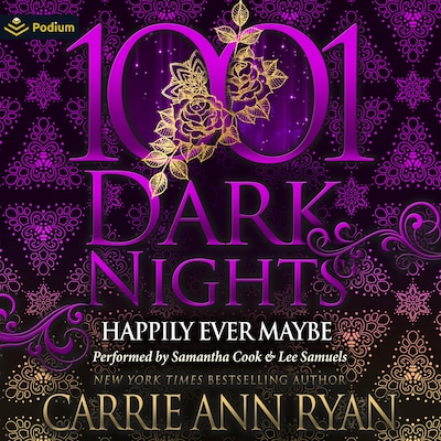 Happily Ever Maybe: A Montgomery Ink Legacy Novella – omslag til lydbogen af Carrie Ann Ryan