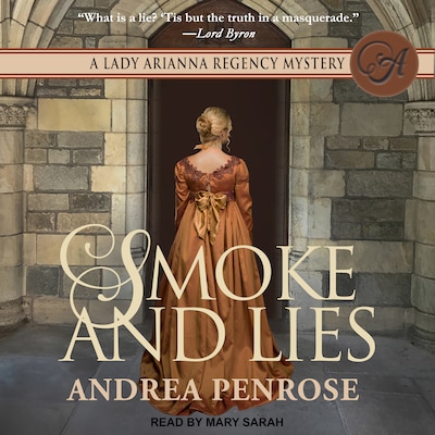 Smoke and Lies – omslag til lydbogen af Andrea Penrose