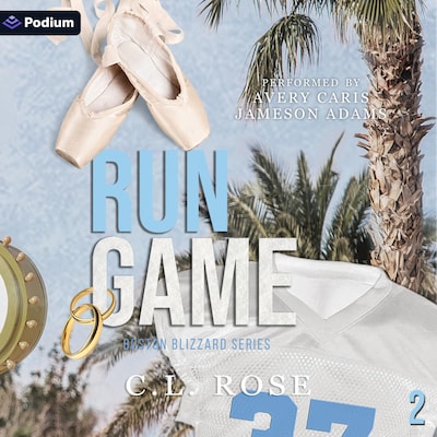 Run Game – omslag til lydbogen af C.L. Rose