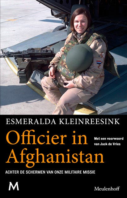Officier in Afghanistan – omslag van het luisterboek van Esmeralda Kleinreesink
