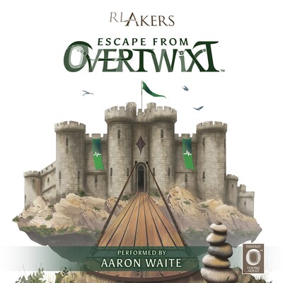 Escape from Overtwixt – omslag til lydbogen af R.L. Akers