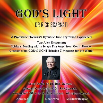 GOD'S LIGHT – omslag till ljudboken av Dr. Rick Scarnati