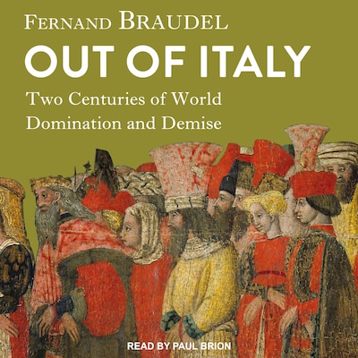 Out of Italy – omslag til lydbogen af Fernand Braudel