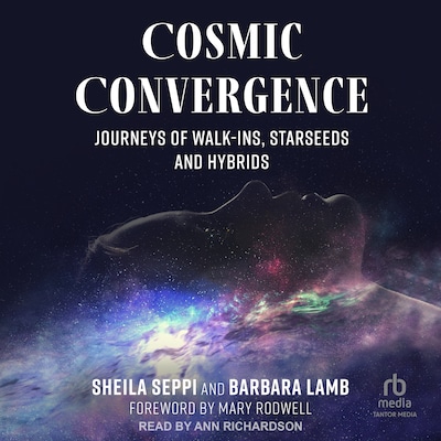 Cosmic Convergence – omslag til lydbogen af Sheila Seppi, Barbara Lamb