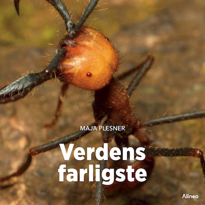 Verdens farligste – omslag til lydbogen af Maja Plesner