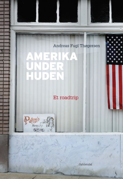 Amerika under huden – omslag til lydbogen af Andreas Fugl Thøgersen
