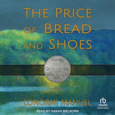 The Price of Bread and Shoes – omslag til lydbogen af Lonormi Manuel