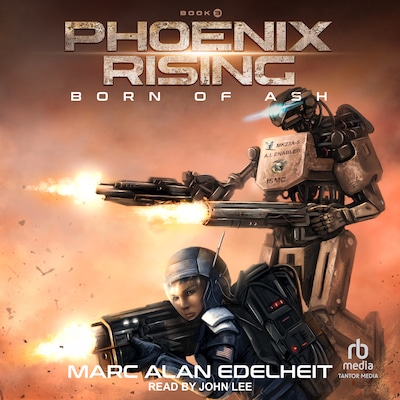 Phoenix Rising – omslag til lydbogen af Marc Alan Edelheit