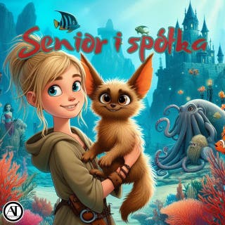 Senior i spółka: Gdzie mieszka Posejdon – okładka audiobooka, autor Karolina Bast Kolasa