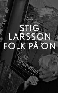 Folk på ön – omslag till ljudboken av Stig Larsson