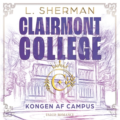 Kongen af campus – omslag til lydbogen af L. Sherman