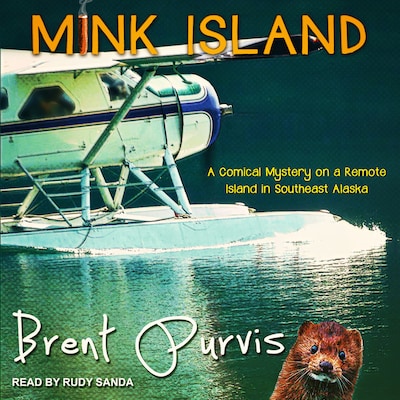 Mink Island – omslag til lydbogen af Brent Purvis