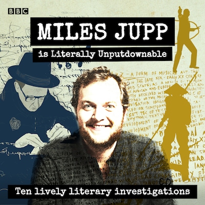 Miles Jupp is Literally Unputdownable – omslag til lydbogen af Miles Jupp