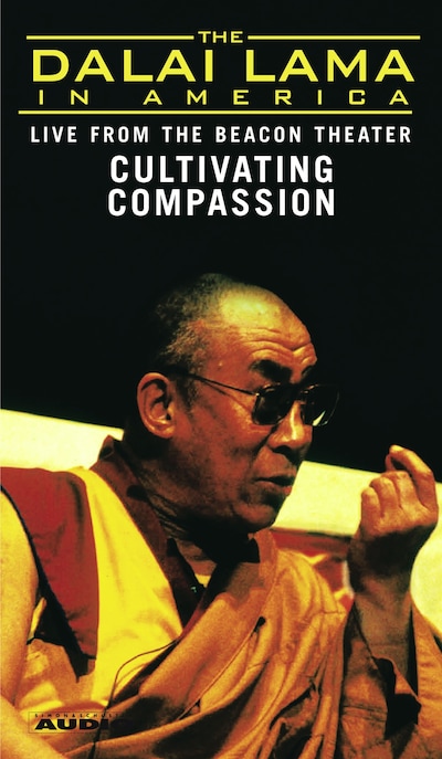 The Dalai Lama in America:Cultivating Compassion – omslag til lydbogen af Dalai Lama