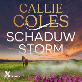 Schaduwstorm – omslag van het luisterboek van Callie Coles