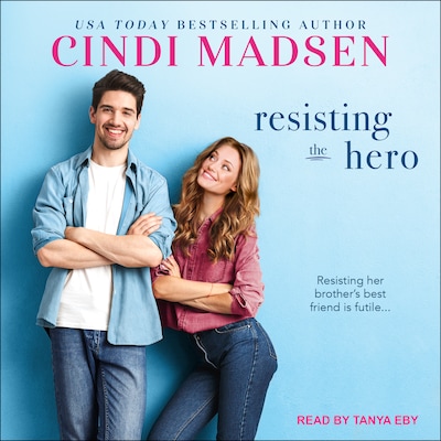 Resisting the Hero – omslag til lydbogen af Cindi Madsen