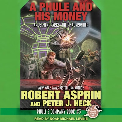A Phule and His Money – omslag til lydbogen af Robert Asprin, Peter J. Heck