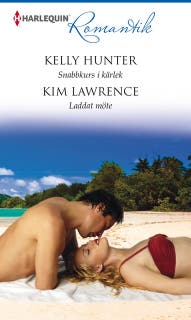 Snabbkurs i kärlek / Laddat möte – omslag till ljudboken av Kelly Hunter,Kim Lawrence