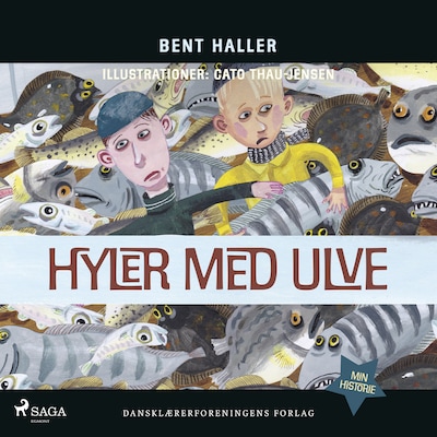 Hyler med ulve – omslag til lydbogen af Bent Haller