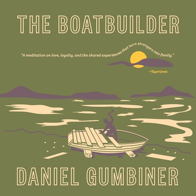 The Boatbuilder – omslag til lydbogen af Daniel Gumbiner