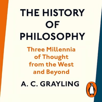 The History of Philosophy – omslag til lydbogen af A. C. Grayling