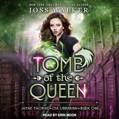 Tomb of the Queen – omslag til lydbogen af Joss Walker