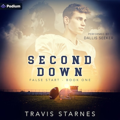 Second Down – omslag til lydbogen af Travis Starnes