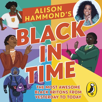 Black in Time – omslag til lydbogen af Alison Hammond, E. L. Norry