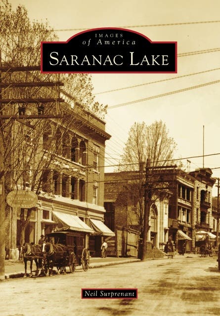 Saranac Lake – omslag til lydbogen af Neil Surprenant