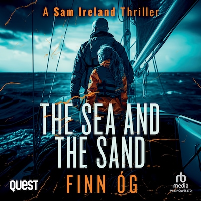The Sea and the Sand – omslag til lydbogen af Finn Óg