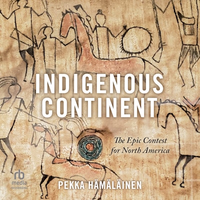 Indigenous Continent – omslag til lydbogen af Pekka Hamalainen