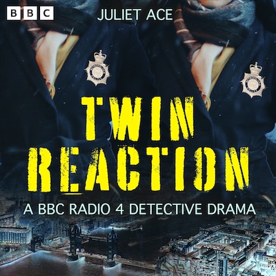 Twin Reaction – omslag til lydbogen af Juliet Ace
