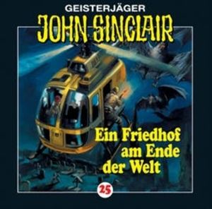 Ein Friedhof am Ende der Welt (John Sinclair 25) – okładka audiobooka, autor Jason Dark