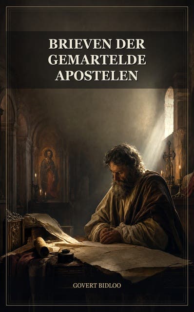 Brieven der gemartelde apostelen – omslag van het luisterboek van Govert Bidloo