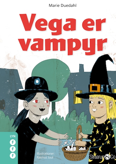 Vega er vampyr – omslag til lydbogen af Marie Duedahl