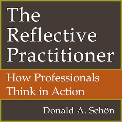 The Reflective Practitioner – omslag til lydbogen af Donald Schon