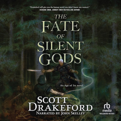 The Fate of Silent Gods – omslag til lydbogen af Scott Drakeford