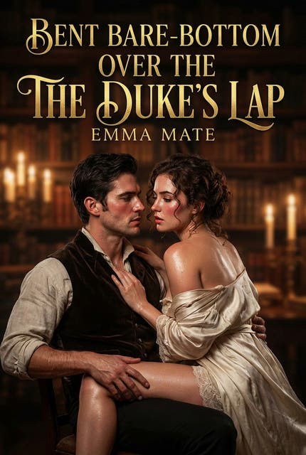 Bent Bare-Bottom Over The Duke's Lap: A Full-Length Steamy Historical Romance Novel – omslag til lydbogen af Emma Mate