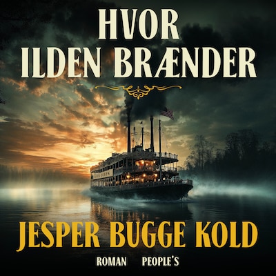 Hvor ilden brænder – omslag til lydbogen af Jesper Bugge Kold