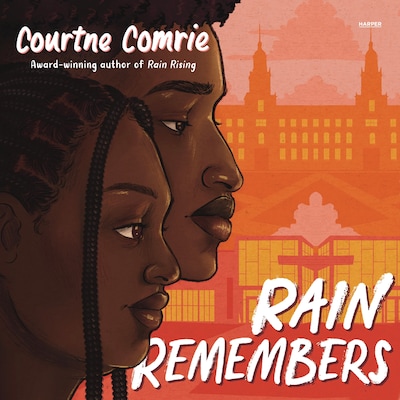 Rain Remembers – omslag til lydbogen af Courtne Comrie