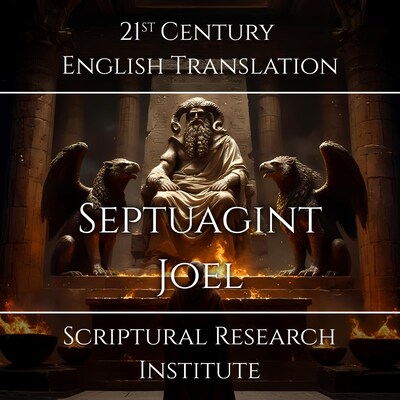 Septuagint - Joel – omslag til lydbogen af Scriptural Research Institute